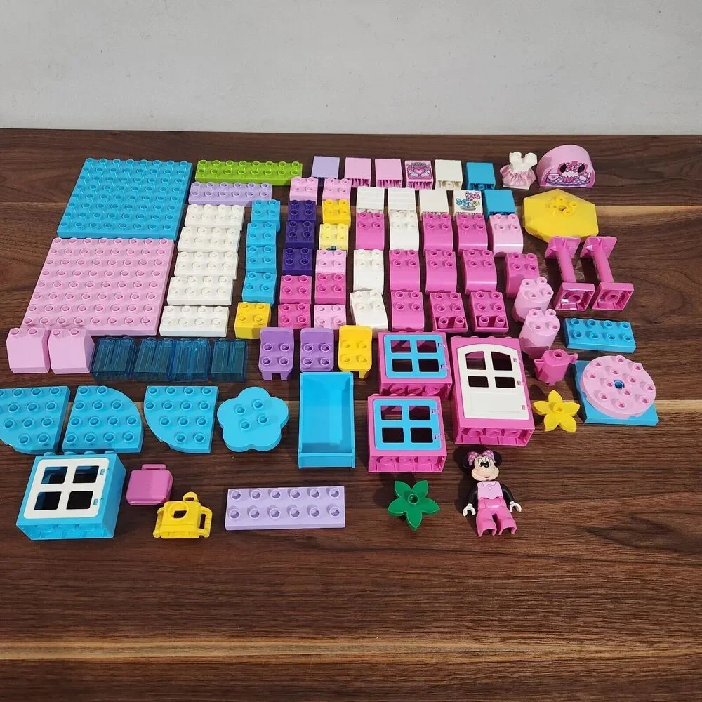 Lego DUPLO DISNEY 10844 10830 Minnie Mouse Bow-tique and Cafe Sets Incomplete - Picture 7 of 7